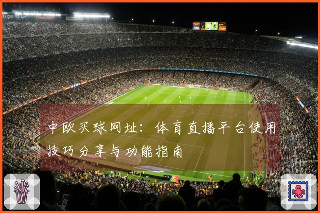 中欧买球网址：体育直播平台使用技巧分享与功能指南